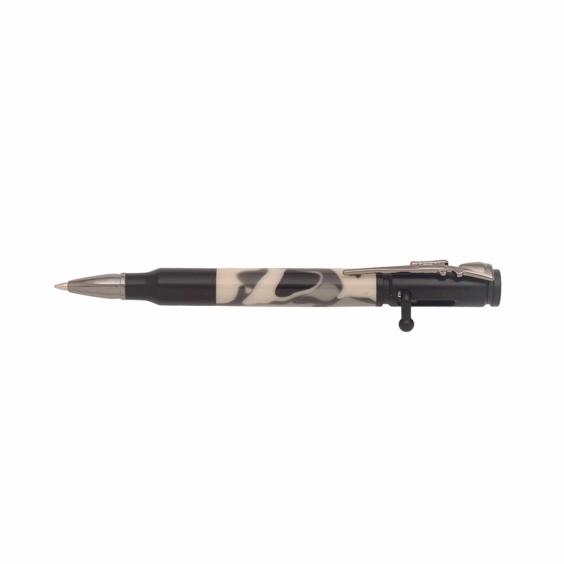 Bolt Action 30 Caliber Pen Kit - Finish:Black Enamel